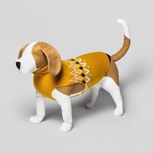 NWT Boots & Barkley Dog Sweater - Ochre - XXL